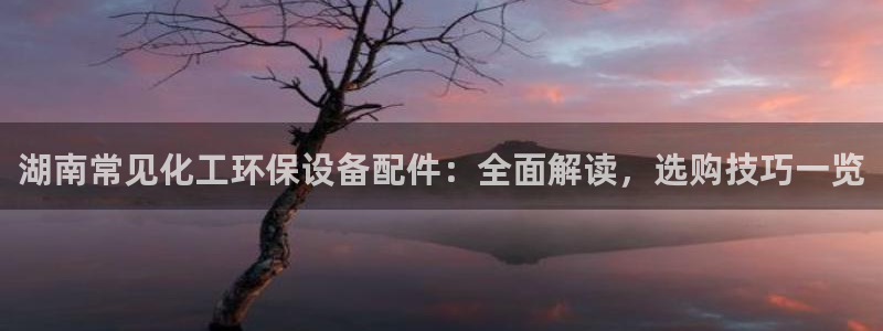 亿万乐购生活超市：湖南常见化工环保设备配件：全面解读，选购技巧一览