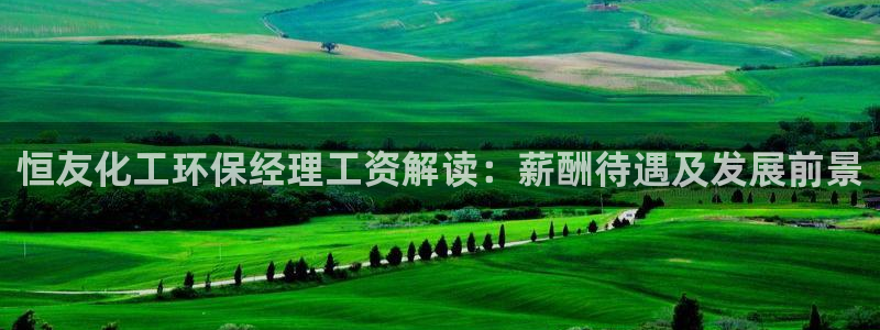 亿万先生mr008：恒友化工环保经理工资解读：薪酬待遇及发展前景