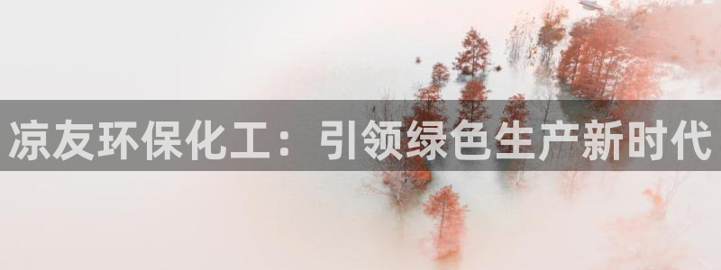 亿万先生手机版入：凉友环保化工：引领绿色生产新时代