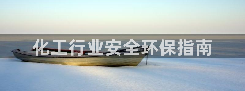 亿万先生是男是女：化工行业安全环保指南
