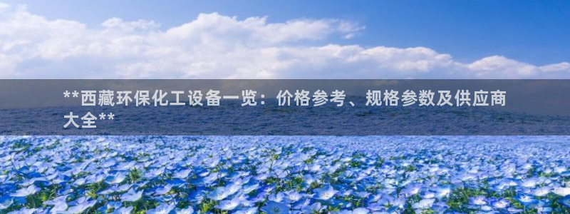 亿万手游平台官网入口：**西藏环保化工设备一览：价格参考、规格参数及供应商
大全**