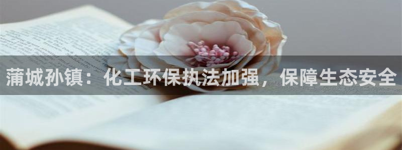 mr8001亿万先生：蒲城孙镇：化工环保执法加强，保障生态安全