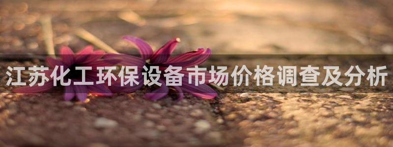 亿万先生app：江苏化工环保设备市场价格调查及分析