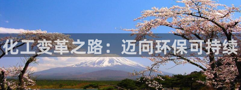 亿万先生官方网站客户端下载安装最新版：化工变革之路：迈向环保可持续